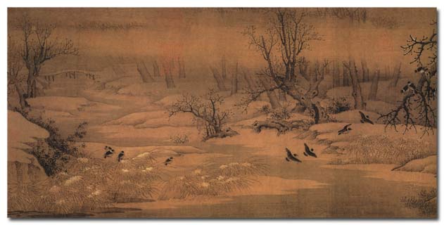 Ancient Chinese Painting birds - Staré čínské malby ptáci