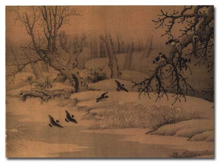 Ancient Chinese Painting birds  - Staré čínské malby ptáci